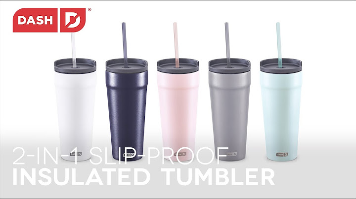 2-in-1 Slip-Proof Insulated Tumbler