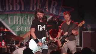 Foo Fighters at The Cubby Bear, Chicago, October 17th, 2014