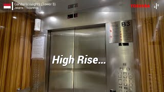Toshiba Elevators Gandaria Heights, Jakarta, Id Tower B