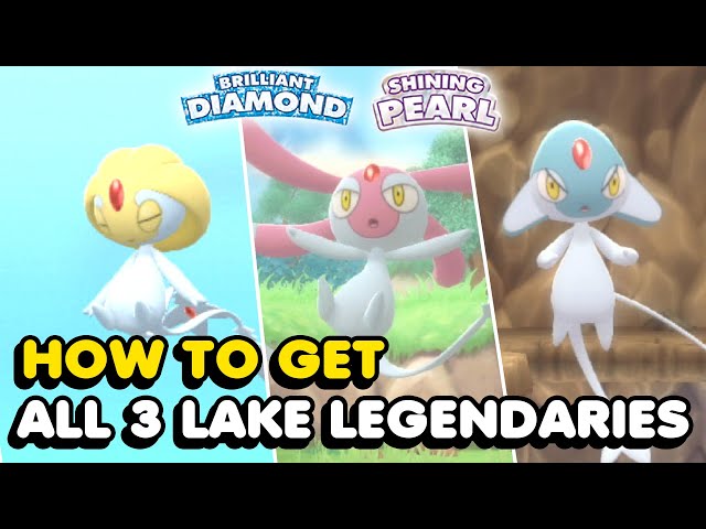 How to Get Mesprit, Uxie, and Azelf in Pokemon Brilliant Diamond and  Shining Pearl - KeenGamer