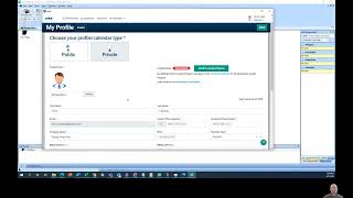 How to set up a profile in APEX screenshot 4