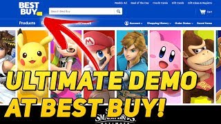 Super Smash Bros. Ultimate DEMO is COMING to BEST BUY! - blakinola