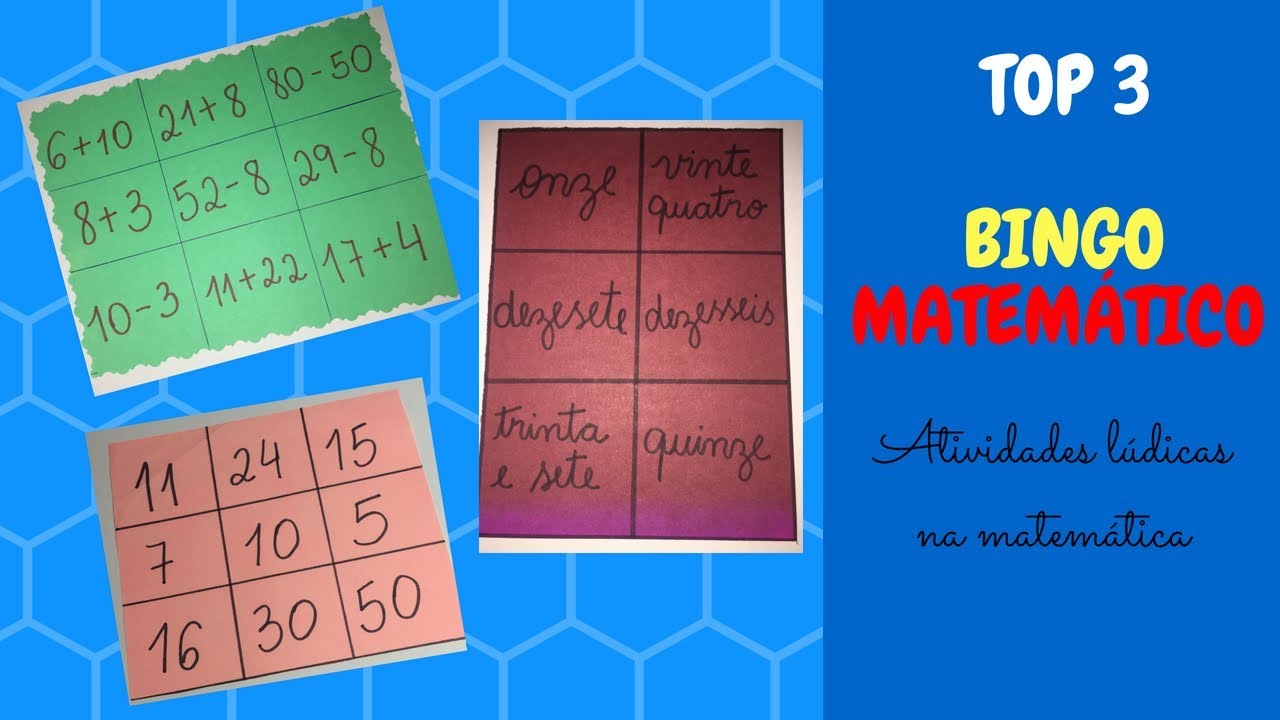 Ludicidade Matemática: BINGO DAS OPERAÇÕES