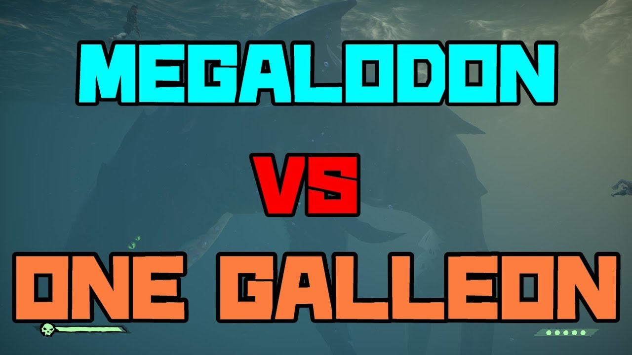 【Sea Of Thieves】ほぼガレオン一隻でメガロドン倒す！