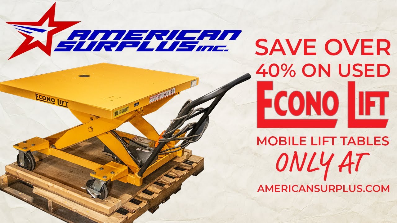 Used EconoLift BB2415 For Sale YouTube