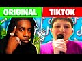 Popular rap songs vs tiktok remixes