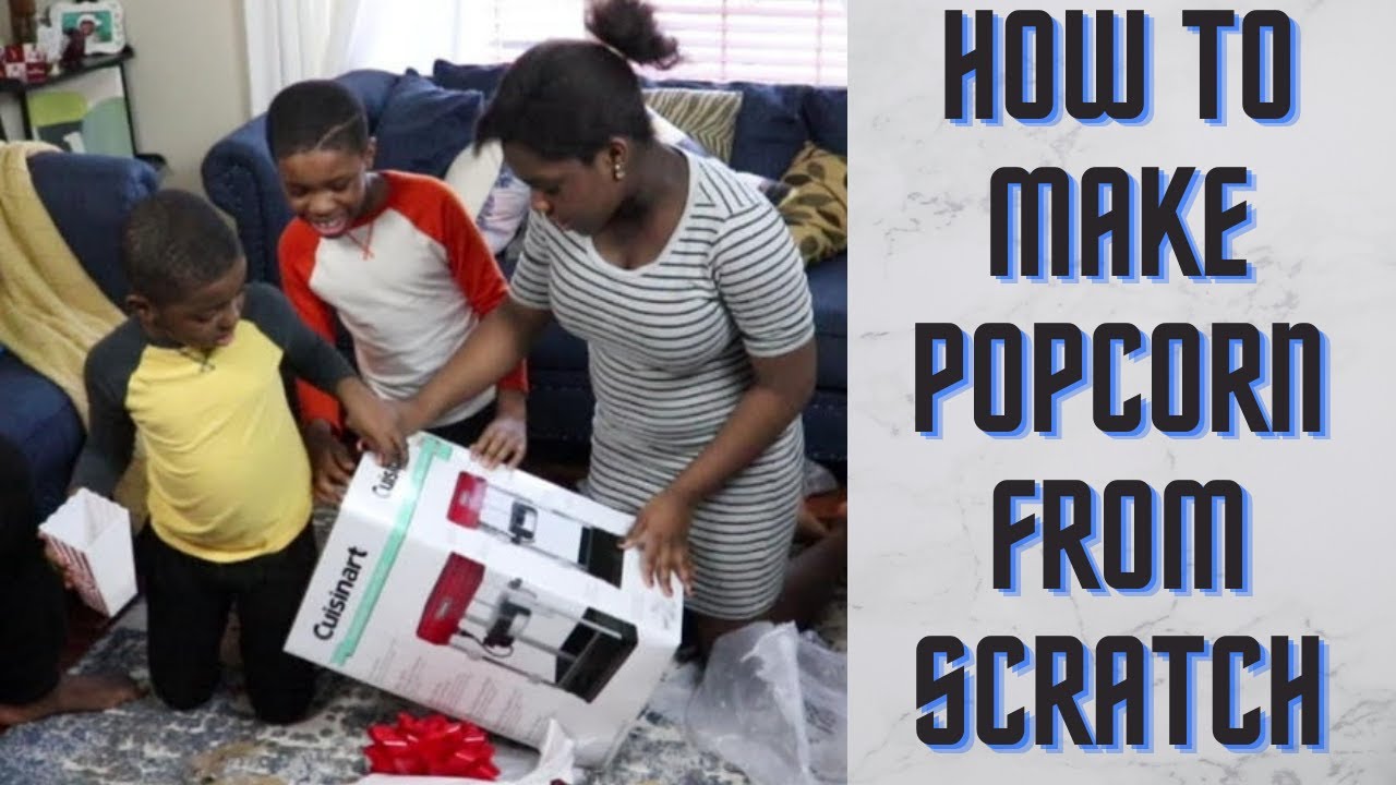 How to make popcorn from scratch. YouTube