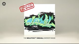 Molotow One4All Marker Range - Great For All Styles