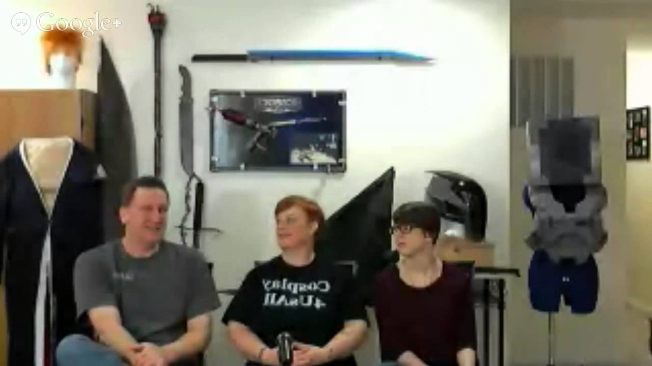 Prop: Live -- Q&A with the Murphys from Cosplay4UsAll 3/6/2014
