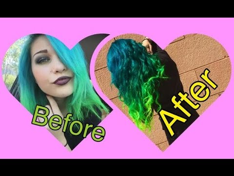 Neon Green Ombre You