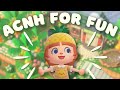 playing animal crossing: new horizons for fun in 2024