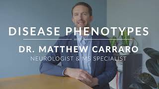 Exploring MS  Disease Phenotypes