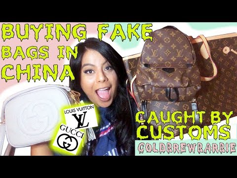 Buying FAKE DESIGNER Bags in CHINA