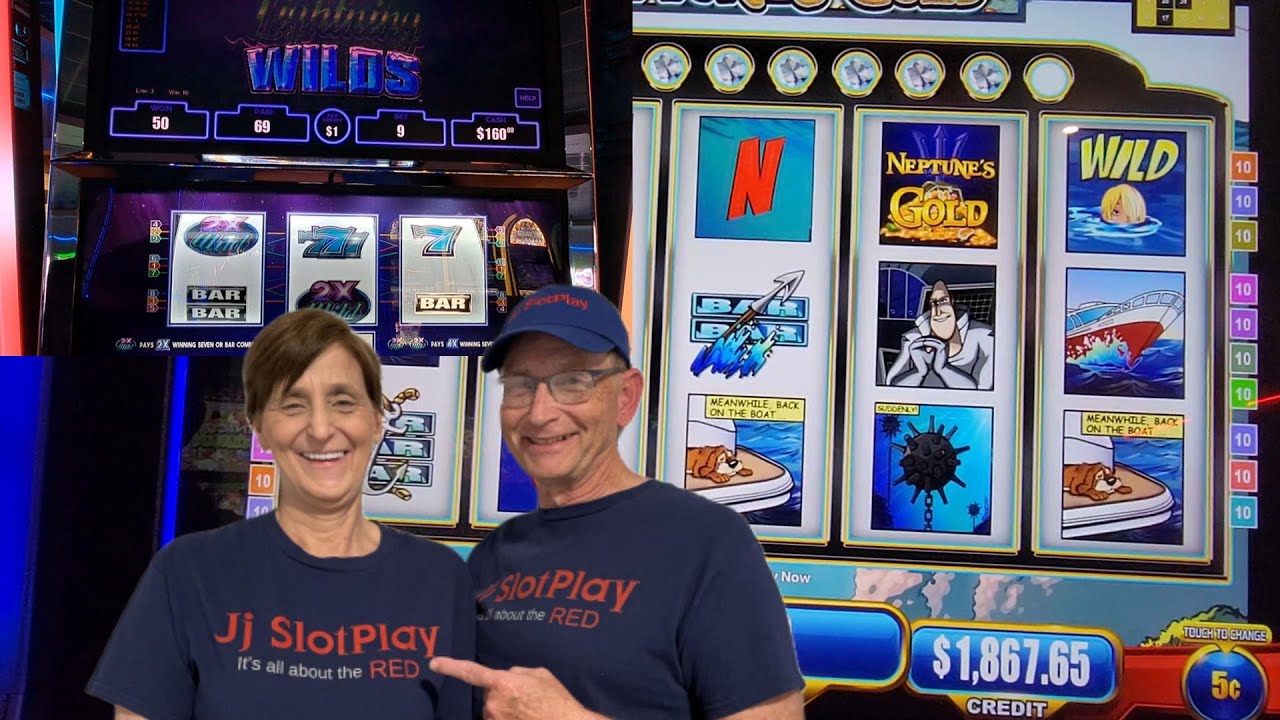 RED SCREEN * VGT * Grand Lake Casino * The Hunt For Neptune's Gold