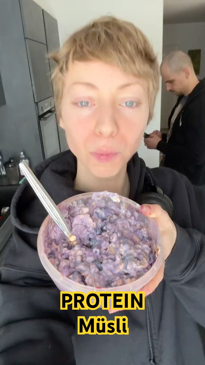 VEGANES Fitness Müsli 💪 🌱 - YouTube