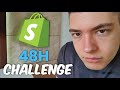 I Tried Shopify Dropshipping For 48H (Insane Results)