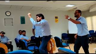 It's a random recording in a training session #dance #corporate  