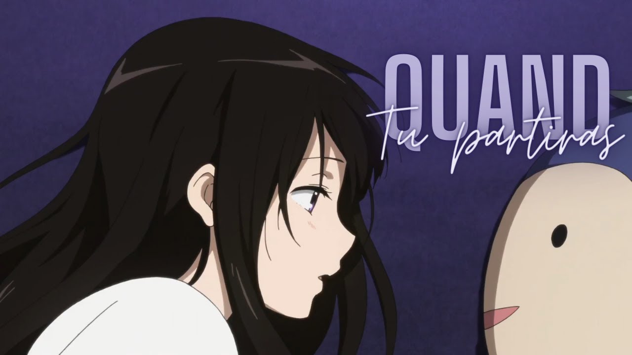 ❀ AMV Nightcore/Lyrics~ Quand Tu Partiras {awa Imani} (Speed Up)