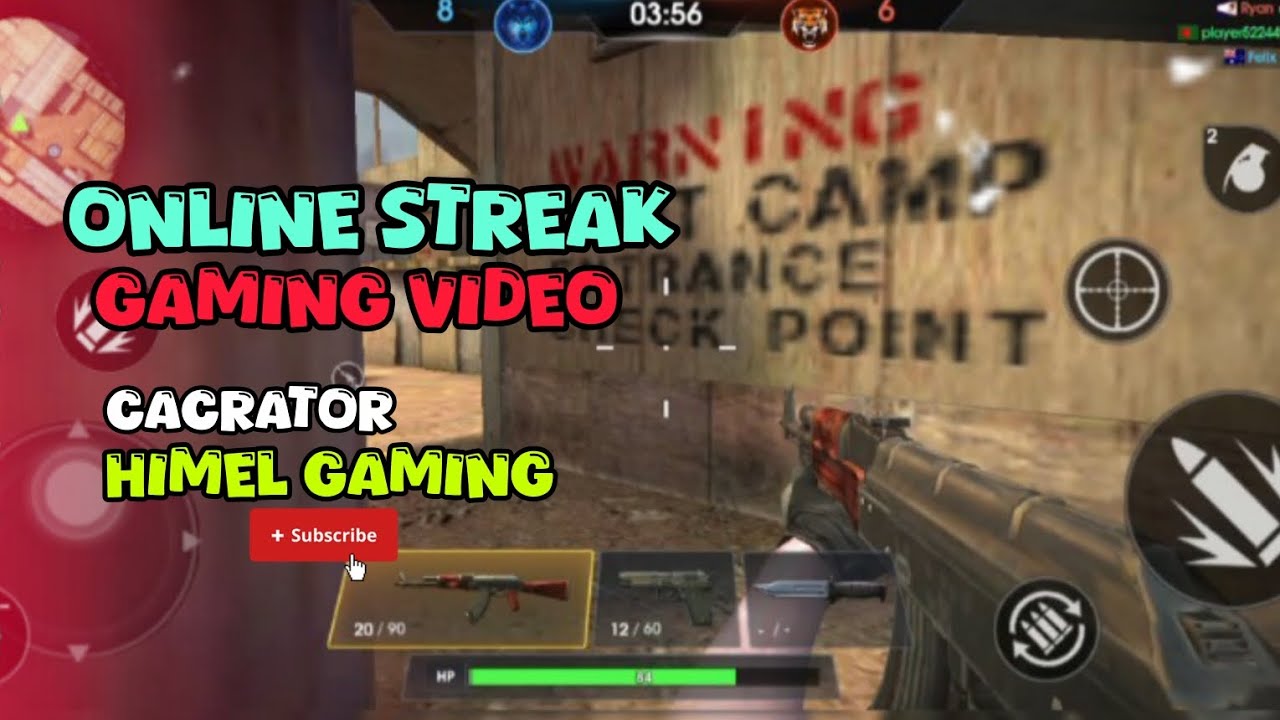 ONLINE STREAK GAME REVIEW VIDEO-ANDROID GAMEPLAY VIDEO, HIMEL GAMING