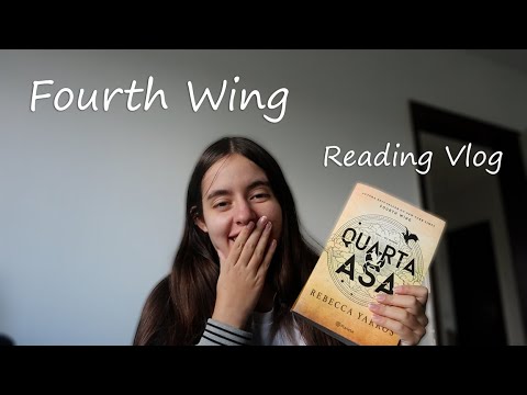 READING VLOG - Fourth Wing: Full Reaction and Review #reading #fourthwing #empyrean #fyp