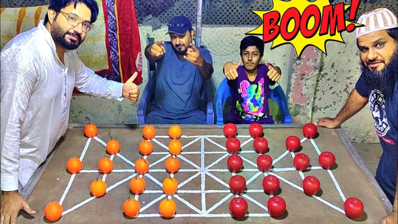 Village style Board game | challenge game | traditional strategy game 