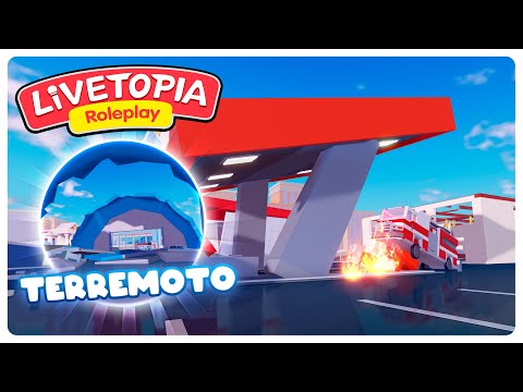 UN TERREMOTO DESTRUYE la CIUDAD de LIVETOPIA😰 - ✅Actualización Livetopia - ROBLOX