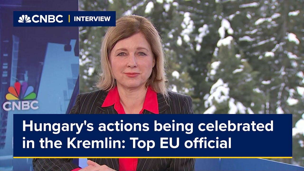 Hungary's actions are being 'celebrated' in the Kremlin: Top EU official