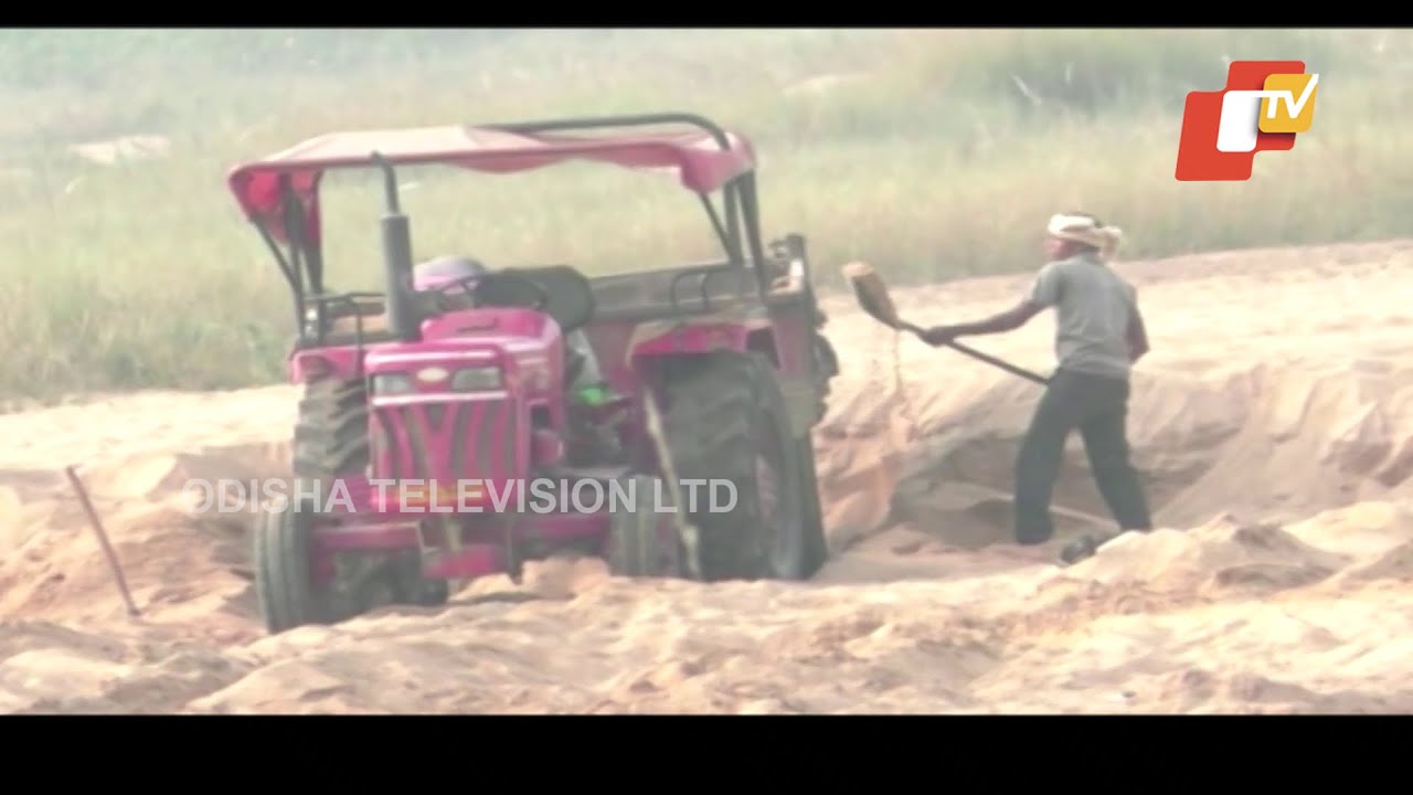 Illegal Sand Mining Rampant In Bolangir