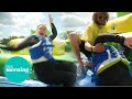 Josie Gibson Falls Into Lake & Has to be Rescued by Life Guard | This Morning