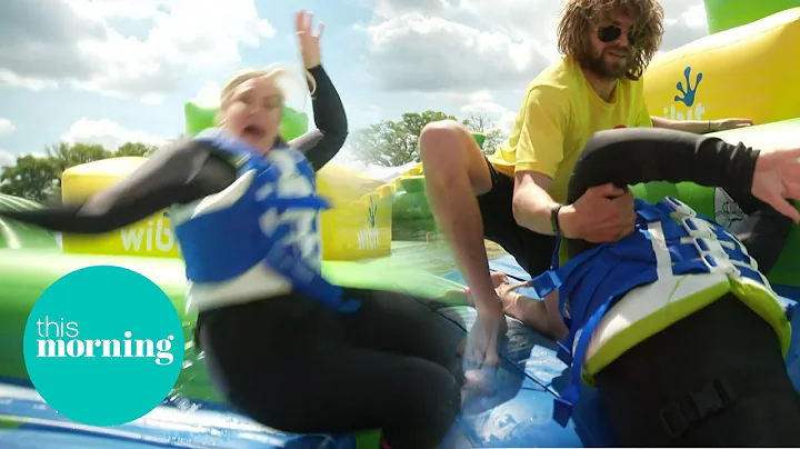 Josie Gibson Falls Into Lake & Has to be Rescued b...