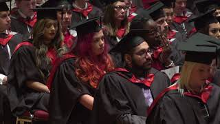 UCLan Graduation Ceremony: Tuesday 5 December 2017 – Afternoon