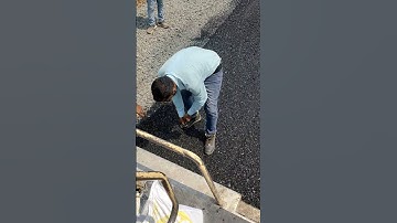 DBM Thickness check.. #road #construction #video #dbm #er_rakesh_sir #Er_shivam_sir
