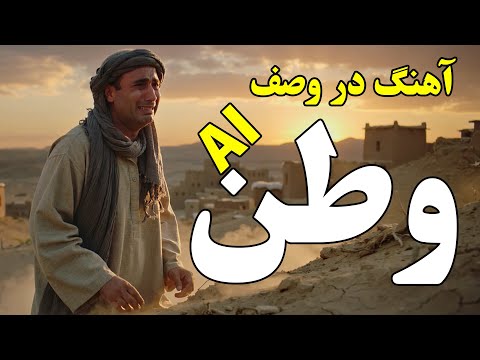 آهنگ در وصف وطن با هوش مصنوعی ای وطن ای خاک غم بار دل آزار من