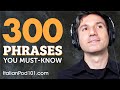 300 Phrases Every Italian Beginner Must Know