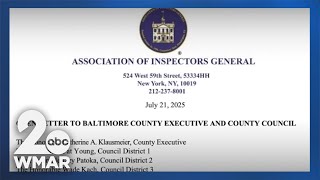 Baltimore County's Inspector General search sparks controversy
