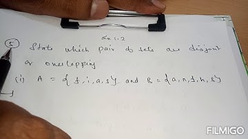 TN Class 9 : Ex 1.2 Q. No 5: Set language : new syllabus