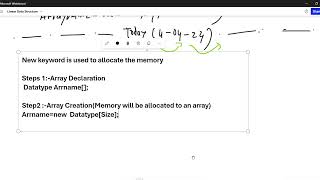 Array Implementation and Questions on it DSA Day 3