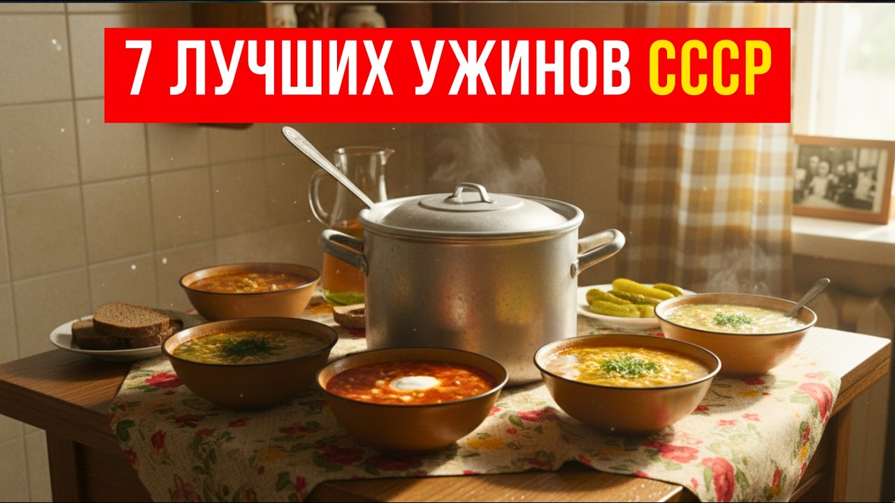 7 ужинов из СССР, которые мама готовила каждую неделю