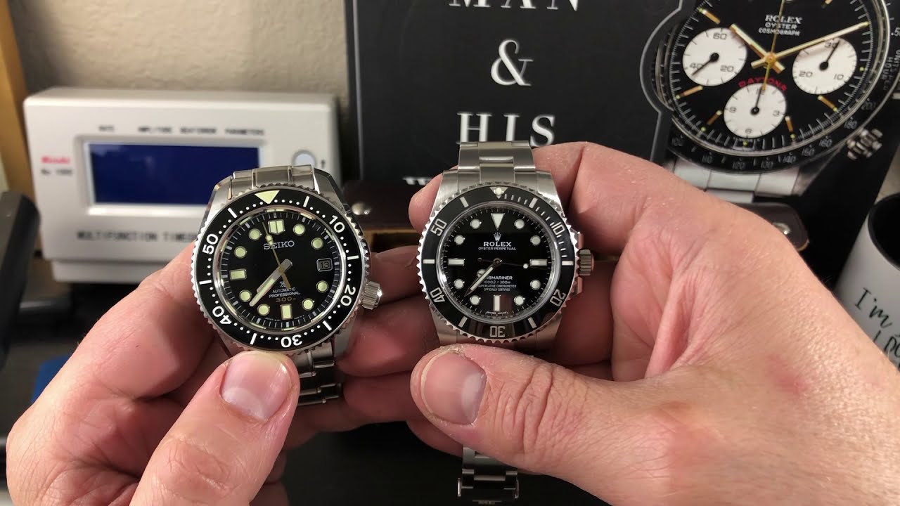 ROLEX SUBMARINER VS SEIKO MM300 - YouTube