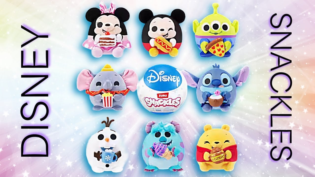 СОВЕРШЕННО НОВЫЙ! ЗУРУ СНЕКЛС ДИСНЕЙ 