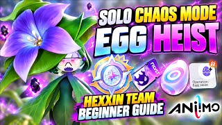 ANIIMO SOLO EGG HEIST CHAOS MODE: HEXXIN TEAM BEGINNER GUIDE