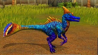 Jurassic World Game Mobile #97: Đột biến khủng long Metrialong hệ raptor siêu đẹp