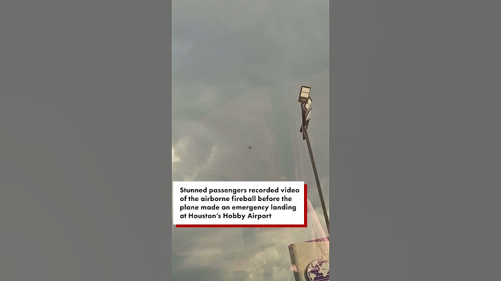 Dramatic video shows flames shoot from plane engine: ‘Damn, it’s gonna go down!’ #shorts