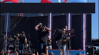 Luke Combs - Beer Never Broke My Heart - Live From The 2022 Daytona 500