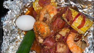 CHICKEN, SHRIMP AND SAUSAGE FOIL PACK| SEAFOOD BOIL FOIL PACK