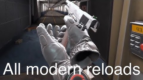 All modern weapon reloads in Pavlov shack