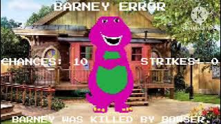 Barney Error 4: Error On A Console (SNES Edition)
