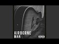Airborne man