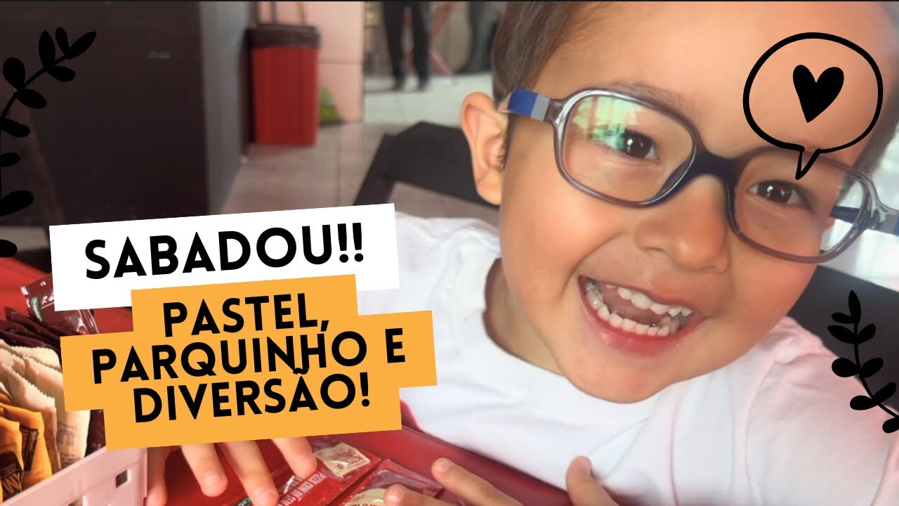 Vlog do nosso sábado / pastelaria, parquinho e diversão!