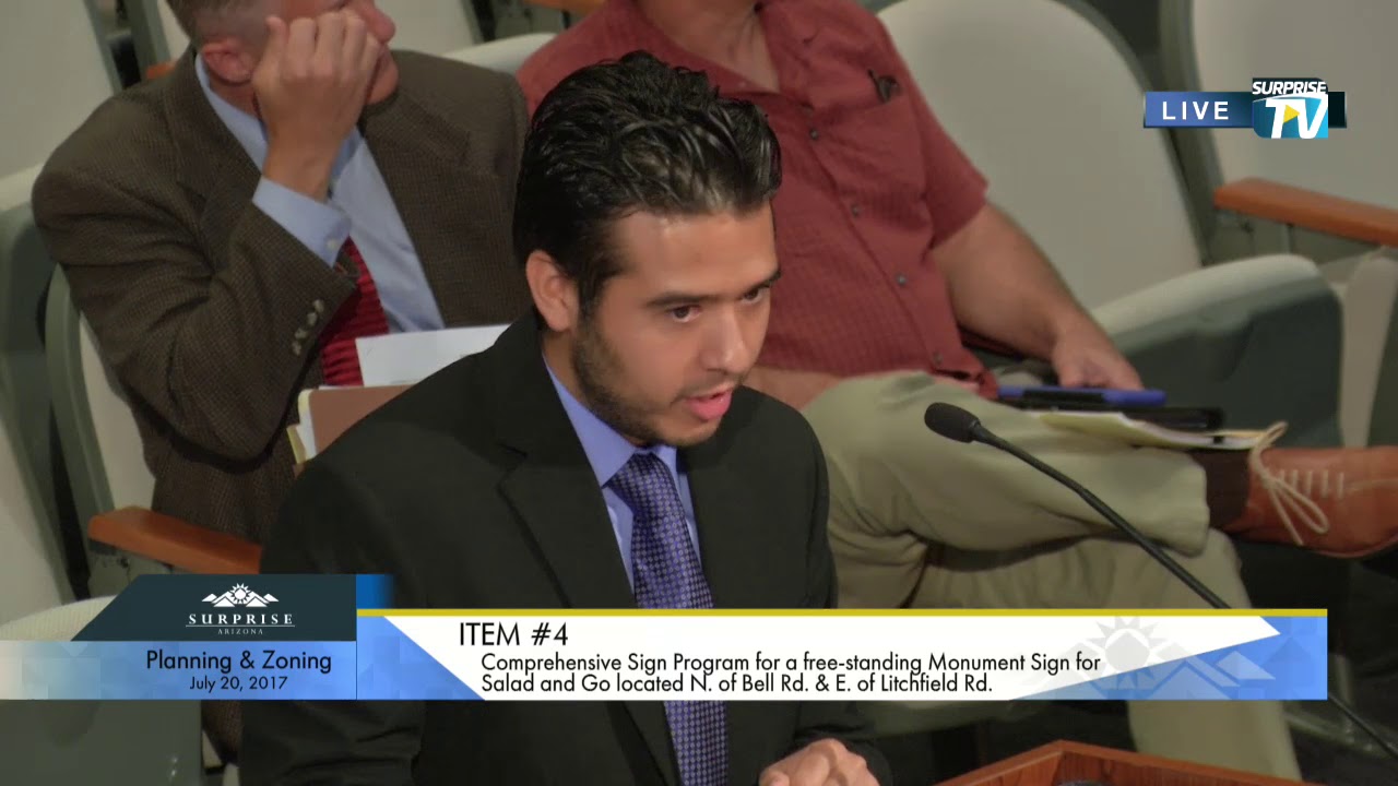 Planning & Zoning Commission Meeting - July 20, 2017
